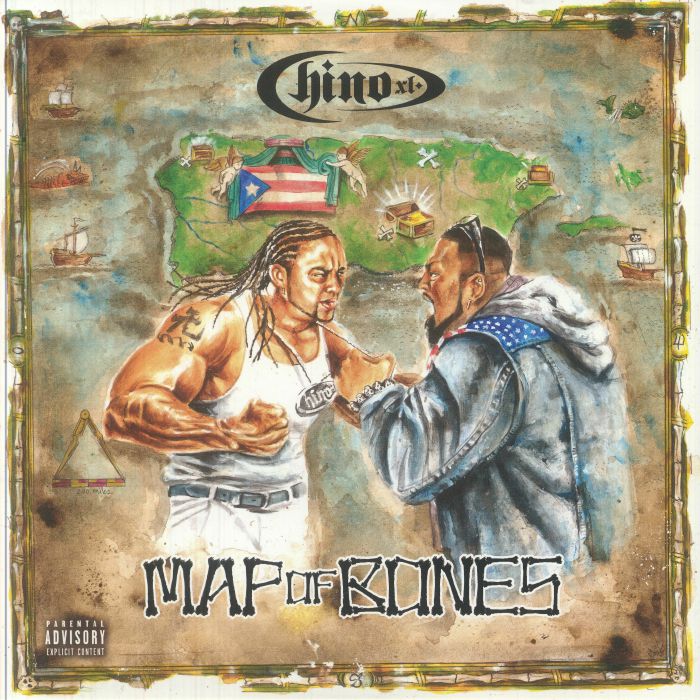 CHINO XL - Map Of Bones vinyl sleeve