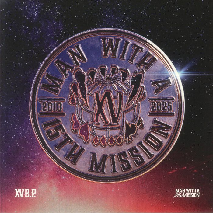 MAN WITH A MISSION - XV EP: Across The Globe (15th Anniversary Edition) vinyl sleeve