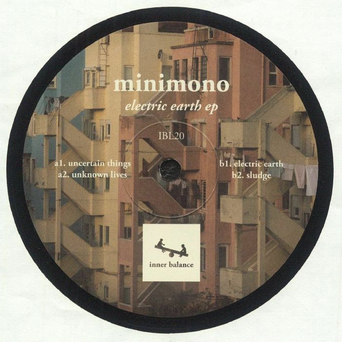 MINIMONO - Electric Earth EP vinyl sleeve