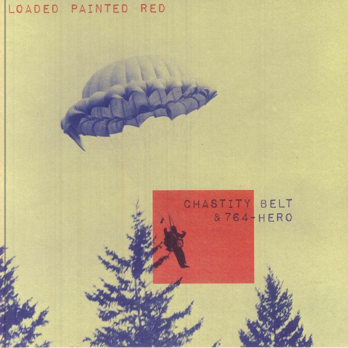 CHASTITY BELT/764 HERO - Loaded Painted Red vinyl sleeve