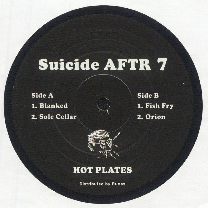 SUICIDE AFTR 7 - Blanked vinyl sleeve