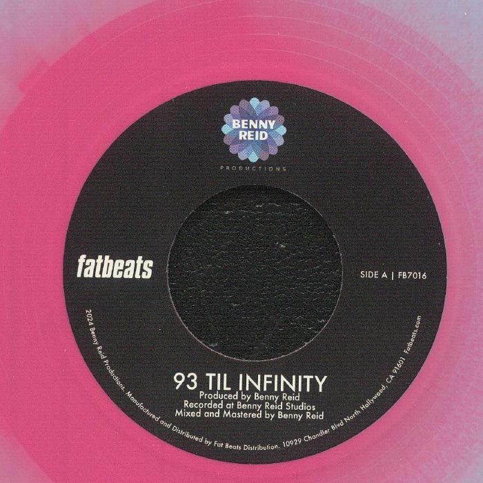 REID, Benny - 93 Til Infinity (reissue) vinyl sleeve