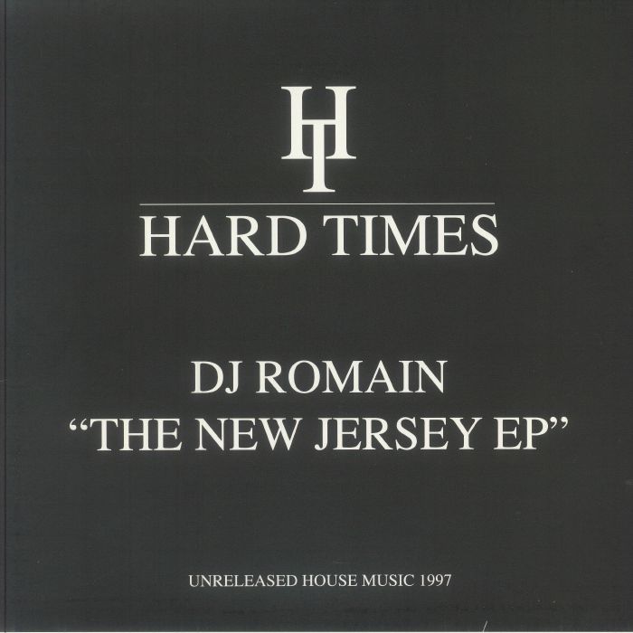 DJ ROMAIN - The New Jersey EP vinyl sleeve