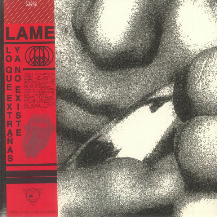 LAME - Lo Que Extranas Ya No Existe vinyl sleeve
