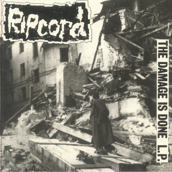 RIPCORD - The Damage Is Done vinyl sleeve