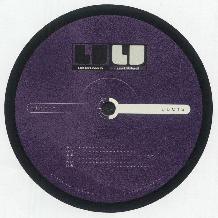 LEDGER, Christopher/SEPH/SYNKRO/DBRIDGE/FIXATE/XEN CHRON - UU 013 vinyl sleeve
