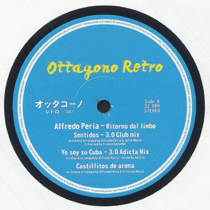 PERIA, Alfredo - Ritorno Dal Limbo vinyl sleeve