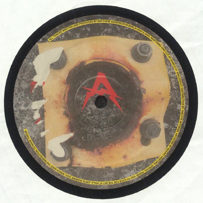 ANDERSON - Cut The Breaks vinyl sleeve