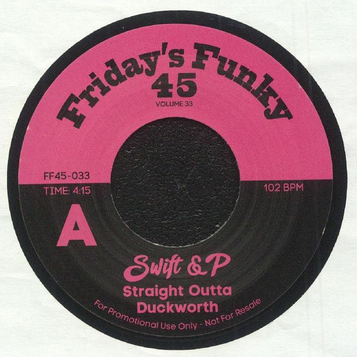 SWIFT & P - Straight Outta Duckworth vinyl sleeve