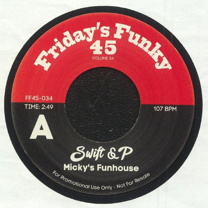 SWIFT & P - Micky's Funhouse vinyl sleeve