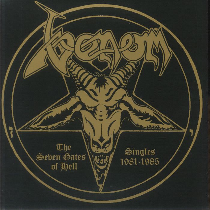 Venom - The Seven Gates Of Hell: Singles 1981-1985 vinyl sleeve