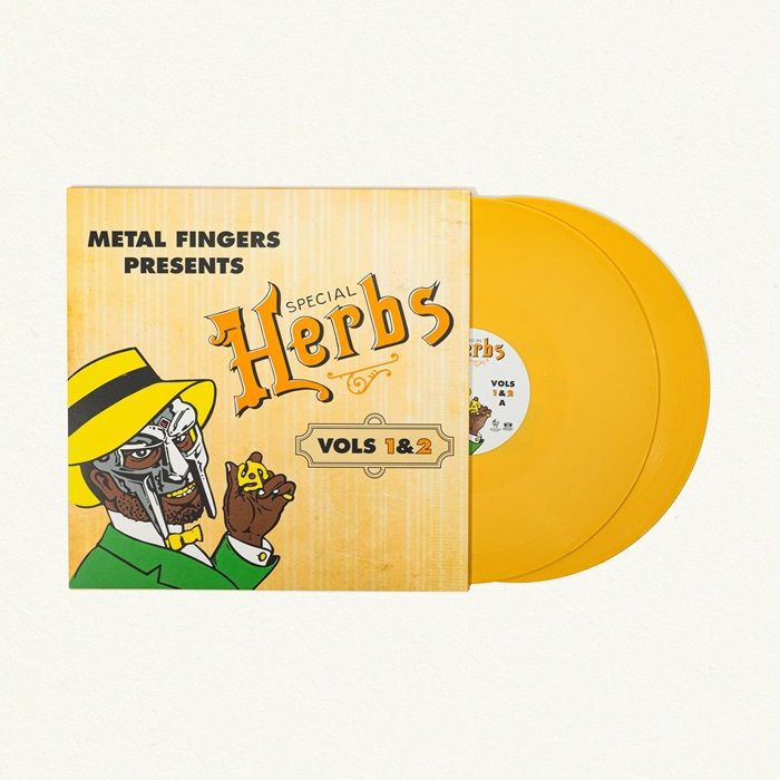 MF DOOM - Metal Fingers Presents: Special Herbs Vol 1 & 2 vinyl sleeve