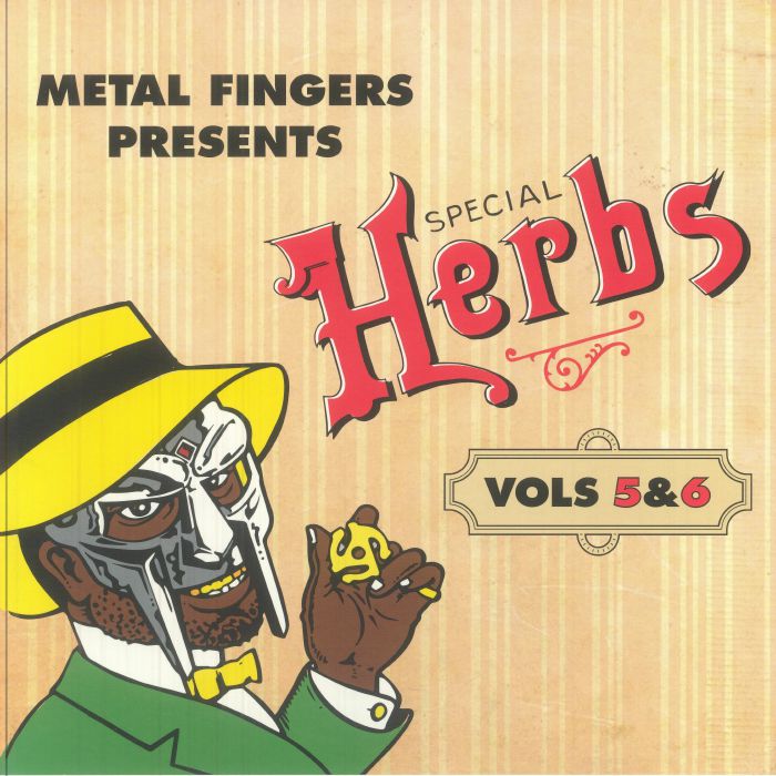 MF DOOM - Metal Fingers Presents: Special Herbs Vol 5 & 6 vinyl sleeve