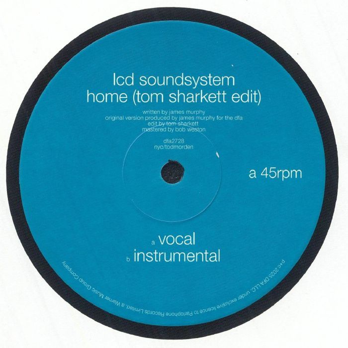 Lcd Soundsystem - Home vinyl sleeve