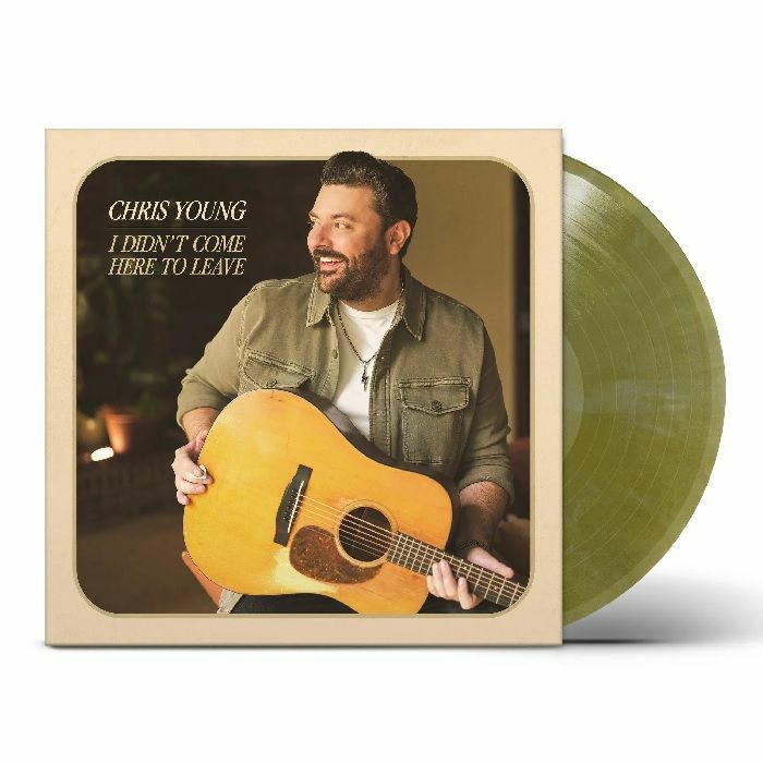 YOUNG, Chris - I Didn't Come Here To Leave vinyl sleeve