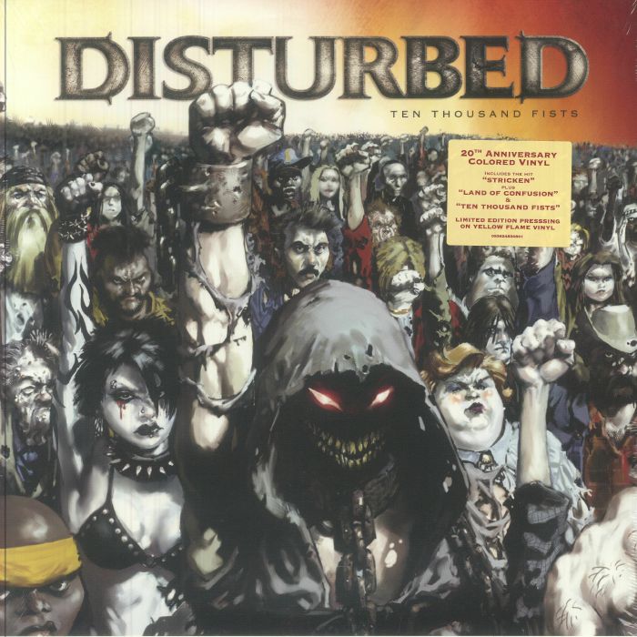 DISTURBED - Ten Thousand Fists (20th Anniversary Edition) vinyl sleeve