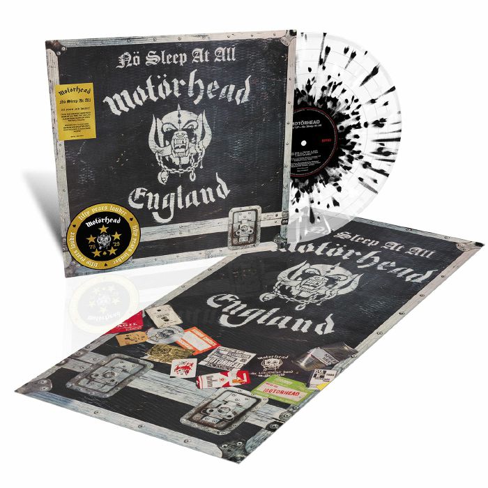 MOTORHEAD - No Sleep At All (50th Anniversary Edition) vinyl sleeve