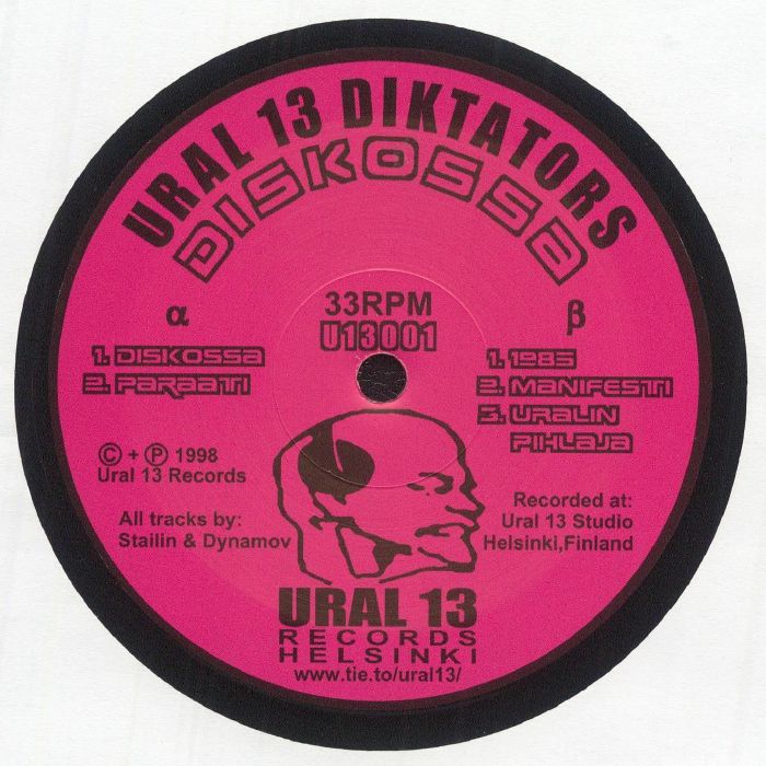 URAL 13 DIKTATORS - Diskossa (2025 repress) vinyl sleeve
