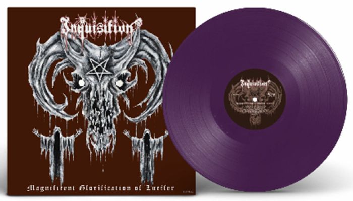 INQUISITION - Magnificent Glorification Of Lucifer (reissue) vinyl sleeve
