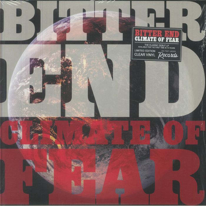 BITTER END - Climate Of Fear (reissue) vinyl sleeve