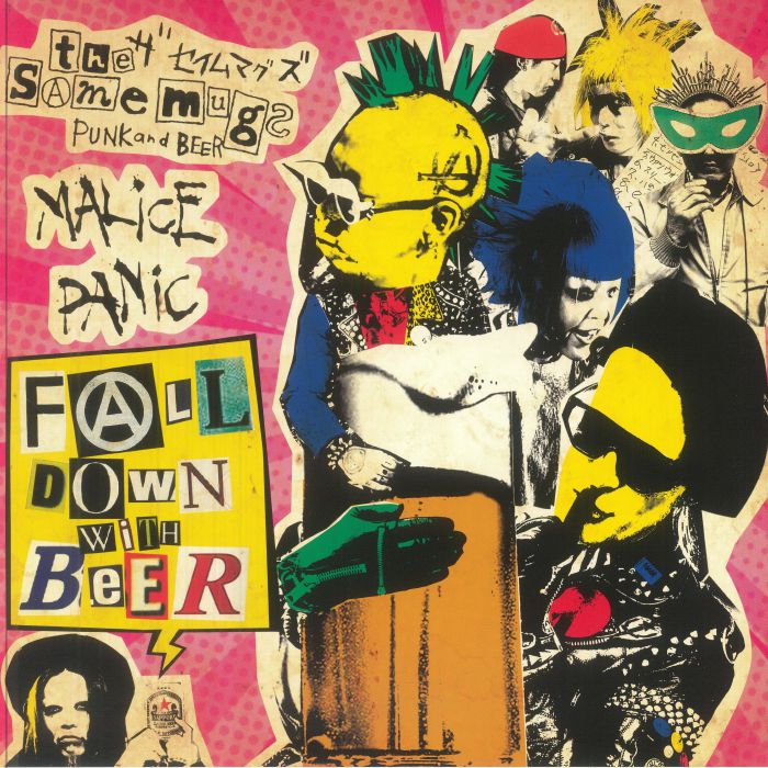 MALICE PANIC/SAMEMUGS, The - Fall Down With Beer vinyl sleeve