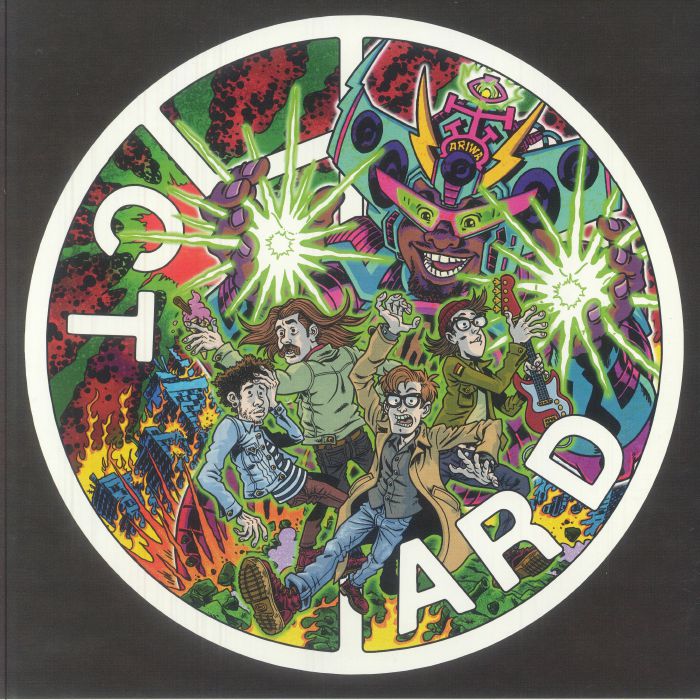 YARD ACT vs MAD PROFESSOR - The Overdub vinyl sleeve