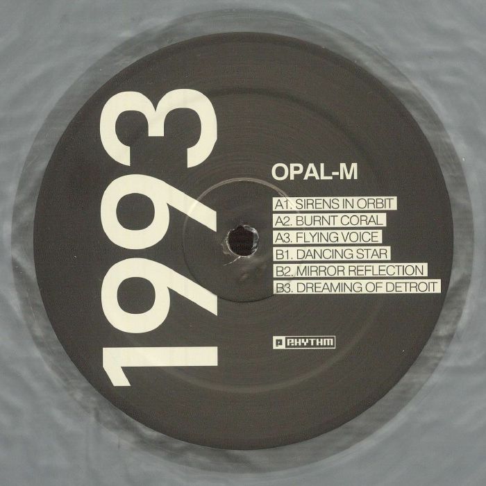 OPAL M - Dreaming Of Detroit EP vinyl sleeve