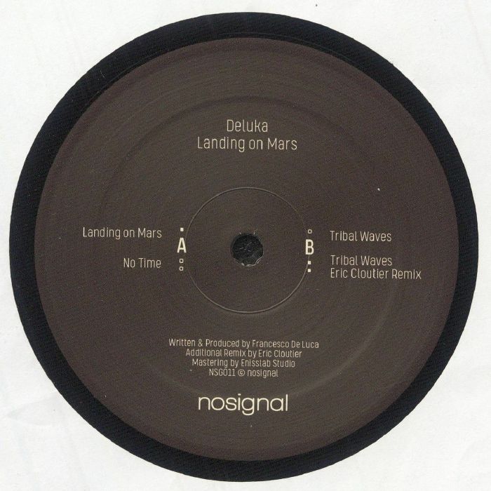DELUKA - Landing On Mars vinyl sleeve