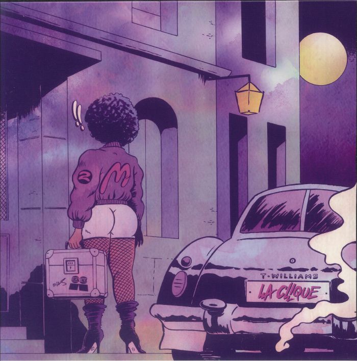 WILLIAMS, Tesfa - La Clique EP vinyl sleeve