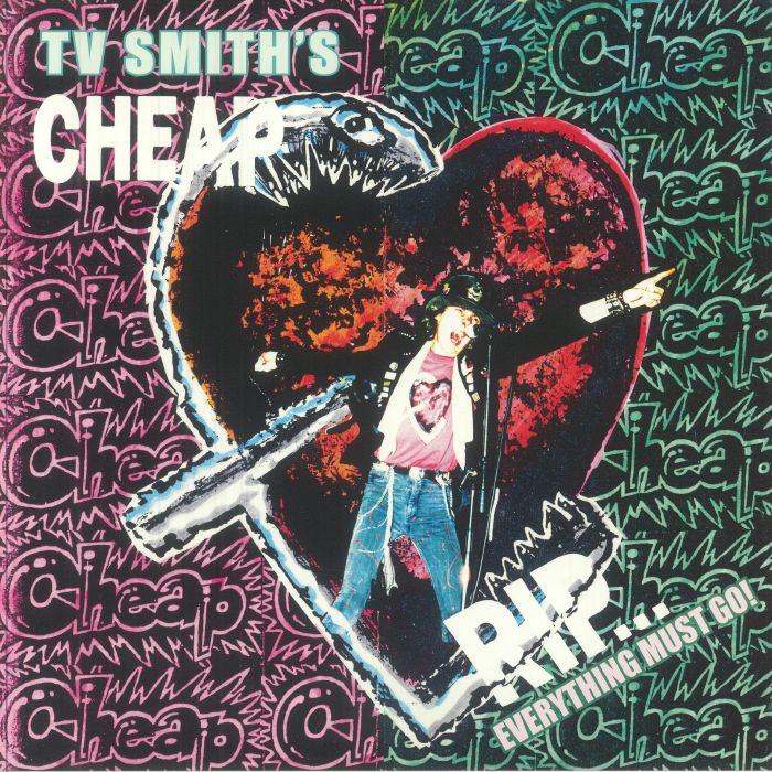 TV SMITH'S CHEAP - RIP Everything Must Go! vinyl sleeve