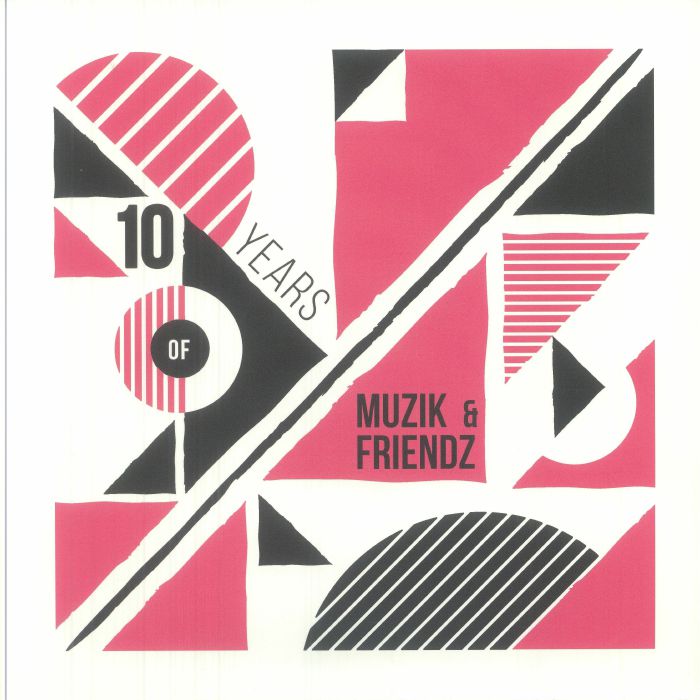 JR FROM DALLAS/PAT LEZIZMO/RAWDIO/PADEERA/FRANKSEN - 10 Years Of Muzik & Friendz vinyl sleeve