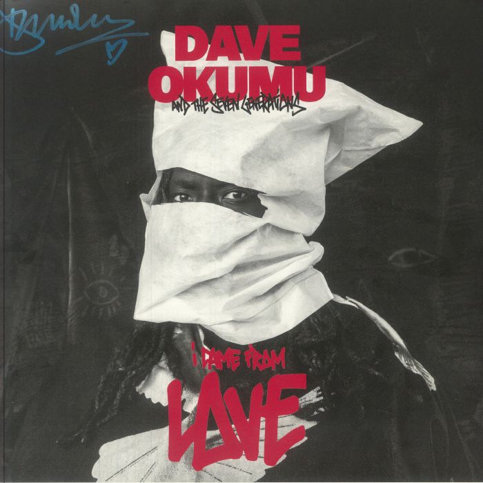 OKUMU, Dave/THE SEVEN GENERATIONS - I Came From Love (Signed Edition) vinyl sleeve