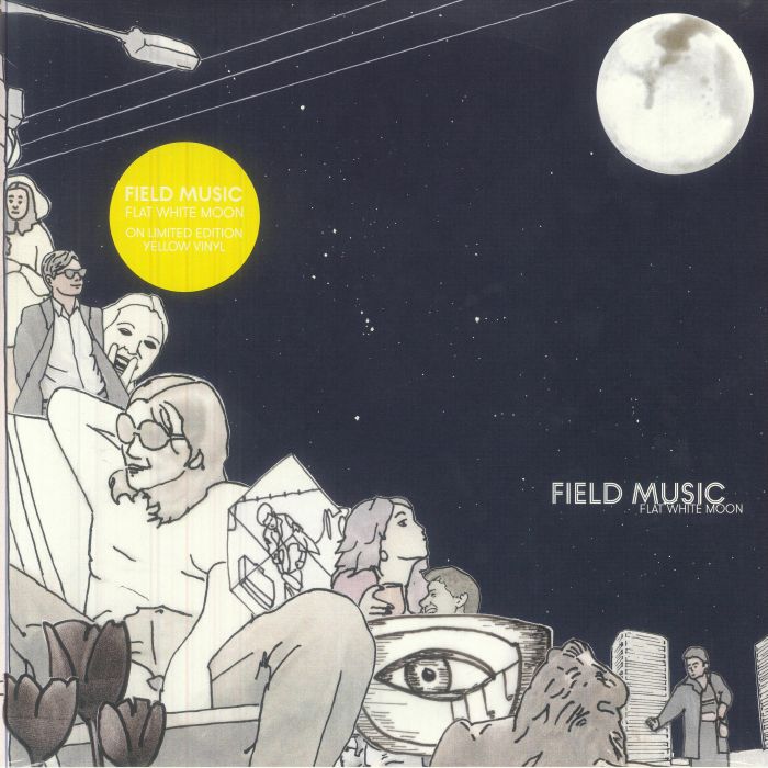 FIELD MUSIC - Flat White Moon vinyl sleeve