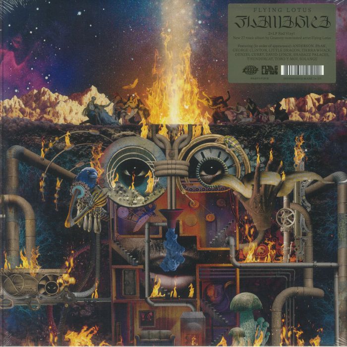 FLYING LOTUS - Flamagra vinyl sleeve