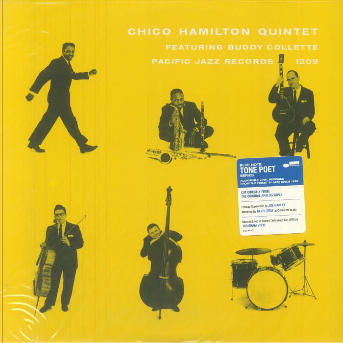 CHICO HAMILTON QUINTET feat BUDDY COLLETTE - Chico Hamilton Quintet (Tone Poet Series) vinyl sleeve