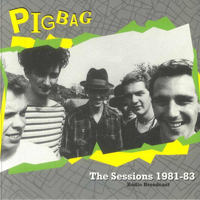 PIGBAG - The Sessions 1981-1983 Radio Broadcast vinyl sleeve