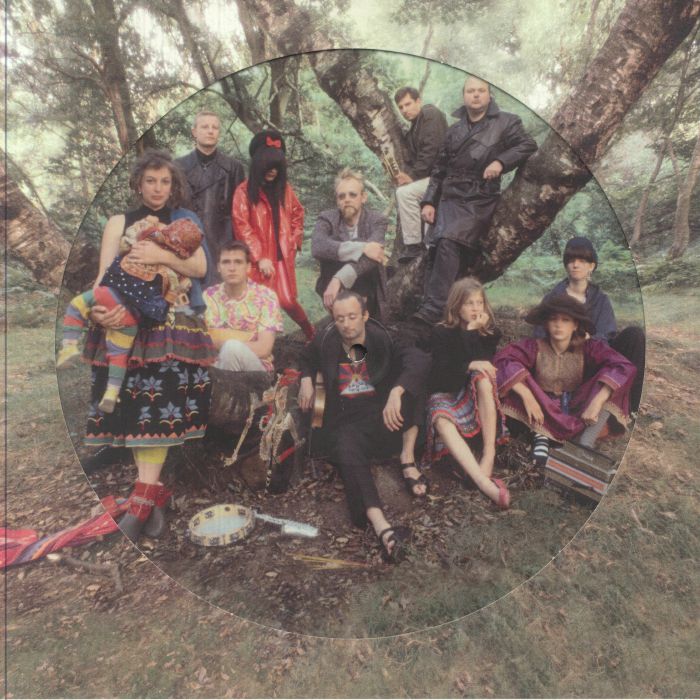 CURRENT 93 - Earth Covers Earth (reissue) vinyl sleeve
