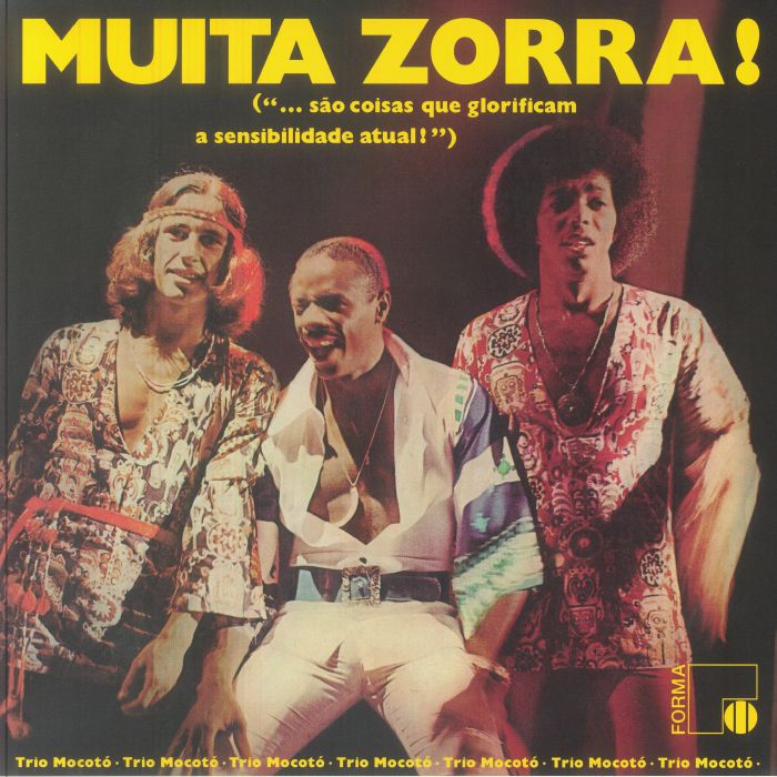 TRIO MOCOTO - Muita Zorra! (reissue) vinyl sleeve