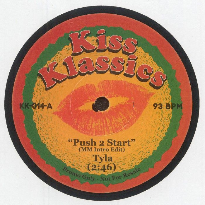 TYLA - Push 2 Start (MM Intro Edit) vinyl sleeve