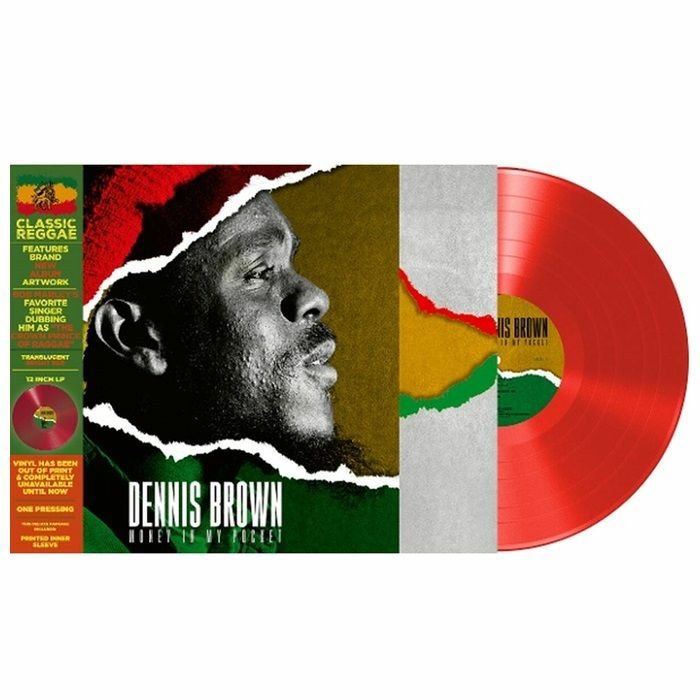 BROWN, Dennis - Money In My Pocket (reissue) vinyl sleeve