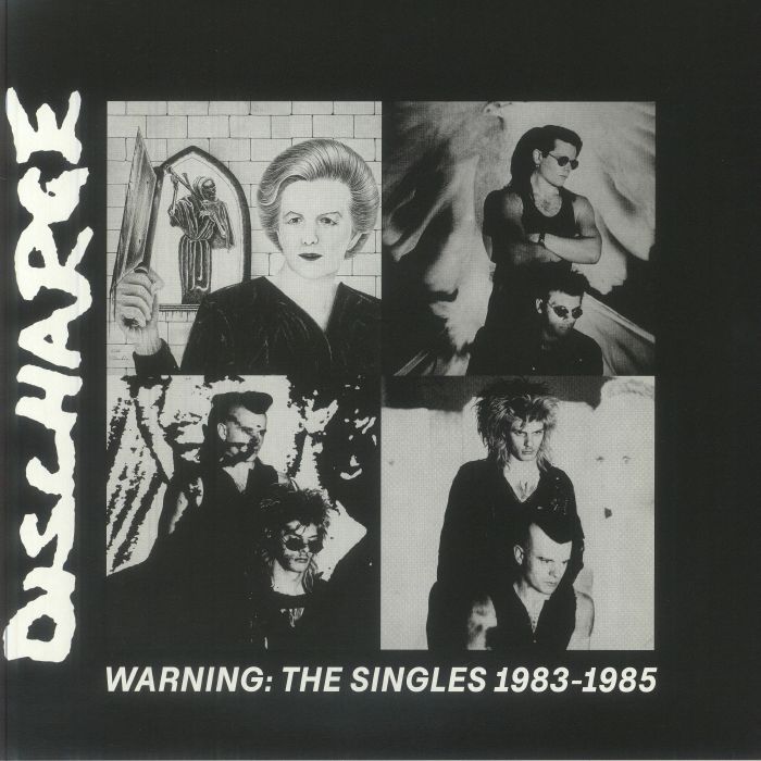 DISCHARGE - Warning: The Singles 1983-1985 vinyl sleeve