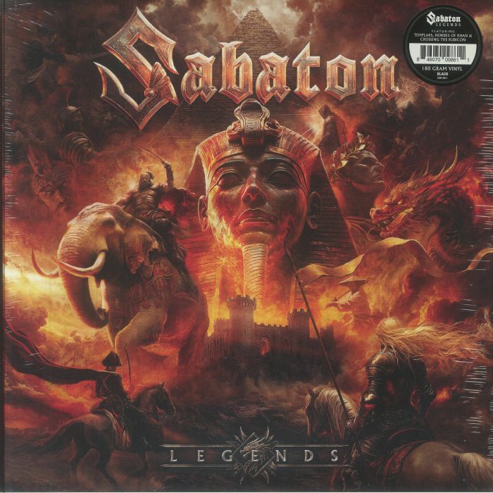 SABATON - Legends vinyl sleeve