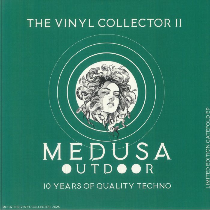 VARIOUS - The Vinyl Collector II: 10 Years Of Quality Techno vinyl sleeve