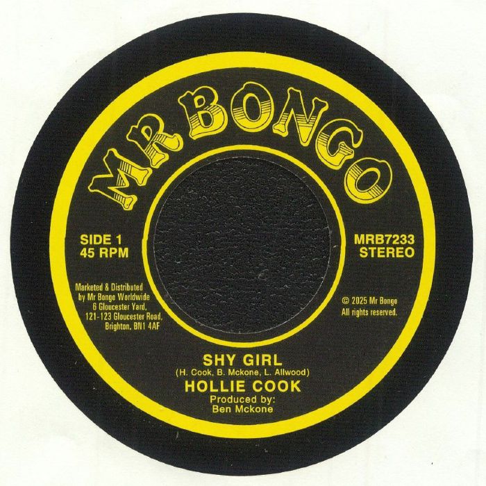 Hollie Cook - Shy Girl / Frontline vinyl sleeve