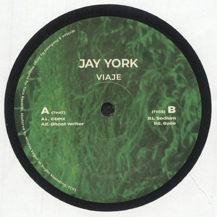 YORK, Jay - Viaje vinyl sleeve