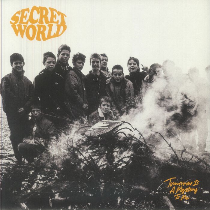 SECRET WORLD - Tomorrow Is A Mystery To Me vinyl sleeve