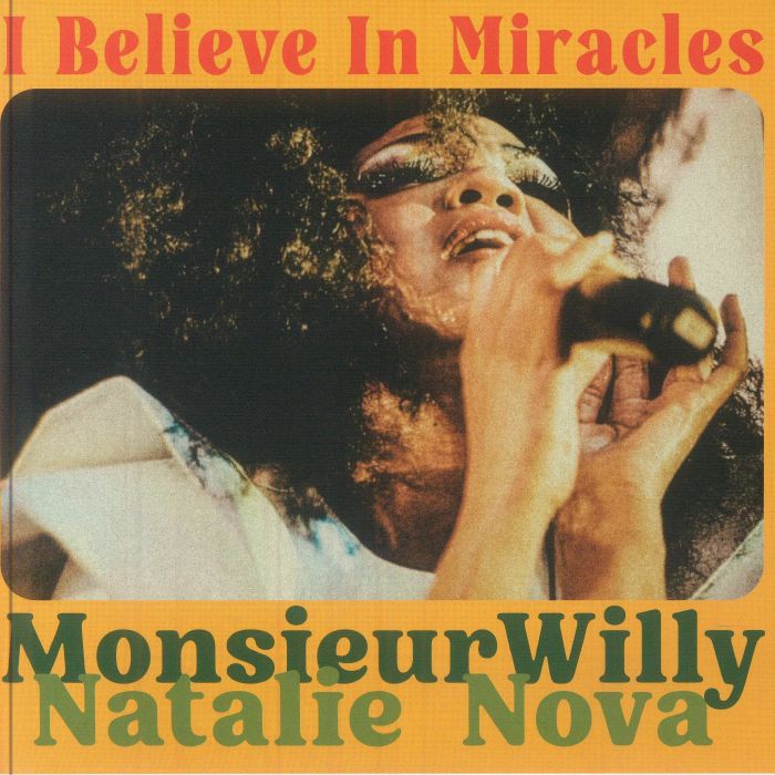 MONSIEURWILLY/NATALIE NOVA - I Believe In Miracles (reissue) vinyl sleeve