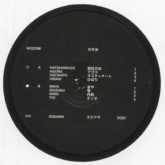 OHTA, Masako/MATTHIAS LINDERMAYR - Nozomi vinyl sleeve