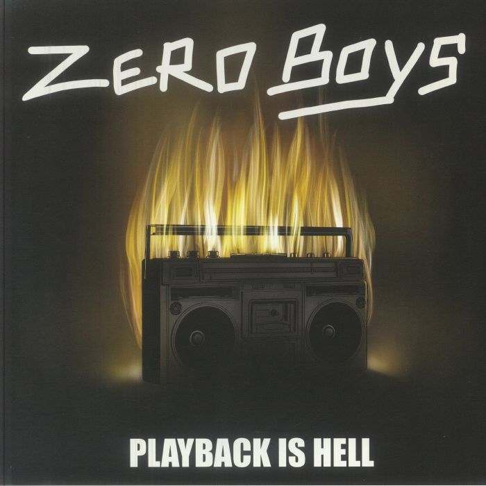 ZERO BOYS - Playback Is Hell vinyl sleeve