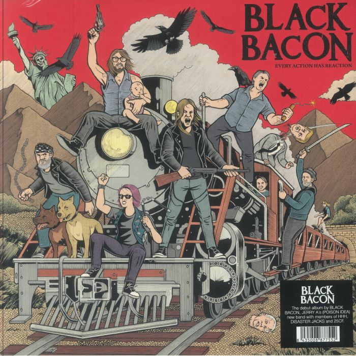 BLACK BACON - Every Action Has Reaction vinyl sleeve